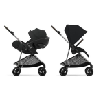 Cybex Gold 2in1 Melio Magic Black con Cloud G Plus I-Size 