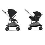 Cybex Gold 2in1 Melio Magic Black con Aton S2 i-Size