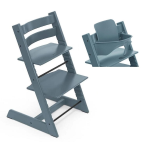 Stokke Tripp Trapp Sedia Fjord Blue e Baby set 