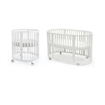 Stokke Sleepi V3 White Set Culla e Lettino con materassi Dolci Ninne