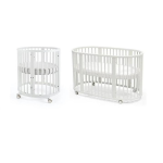 Stokke Sleepi V3 White Set Culla e Lettino con materassi Dolci Ninne in Memory