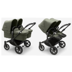 Bugaboo Donkey 5 Gemellare Black-Forest Green