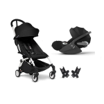 Baby Travel System YoYo 3 White-Black con Cloud T I-Size