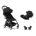 Stokke Travel System YoYo 3 Black con Cloud G Plus