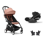 Stokke Travel System YoYo 3 Black-Ginger e Cloud T