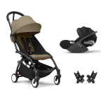 Stokke Travel System YoYo 3 Black-Toffee e Cloud T