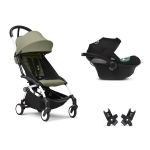 Stokke Travel System Yoyo 3 White-Olive e Aton S2