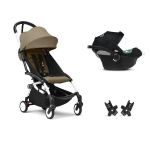 Stokke Travel System YoYo 3 White-Toffee con Aton S2