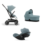 Cybex Trio Eezy S Twist+2 TPE Stormy Blue e Cloud G Plus I-Size