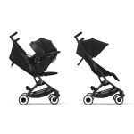 Cybex Travel System Libelle Blk Magic Black con Cloud G Plus I-Size