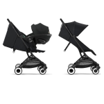 Cybex Travel System Orfeo Blk Magic Black e Cloud G Plus I-Size