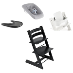 Stokke Tripp Trapp 4 in 1 Black-White