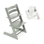 Stokke Tripp Trapp Sedia Glacier Green con Baby Set white