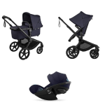 Bugaboo Trio Fox 5 Renew Deep Indigo con Cloud G I-Size