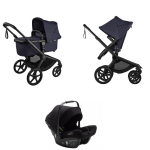 Bugaboo Trio Fox 5 Renew Deep Indigo con Turtle