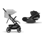 Cybex Travel System Beezy Fog Grey e Cloud T i-Size