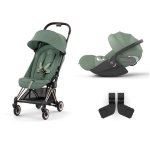 Cybex Coya Travel System Rosegold Leaf Green e Cloud T