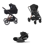 Espiro Trio Miloo 3 in 1 Diamond Black con Cloud G I-Size