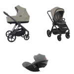 Espiro Trio Miloo 3 in 1 Cashmere Gray con Cloud G I-Size