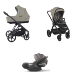 Espiro Trio Miloo 3 in 1 Cashmere Gray con Cloud T I-Size