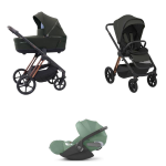 Espiro Trio Miloo 3 in 1 Luxury Green con Cloud T Plus I-Size