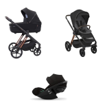 Espiro Trio Miloo 3 in 1 Diamond Black con Cloud G I-Size