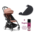 Stokke Passeggino Yoyo 3 Black-Ginger con poggiagambe