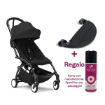 Stokke Passeggino Yoyo 3 Black con Poggiagambe