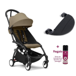 Stokke Passeggino Yoyo 3 Black-Toffe con Poggiagambe