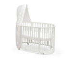 Stokke Lettino Sleepi V3 White con Materasso e Tenda