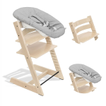 Stokke Sedia Tripp Trapp Natural con Newborn set