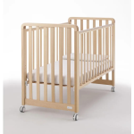 Azzurra Design Culla Evolutiva Glam 9x1 Naturale con Materasso