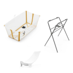 Stokke Kit Flexi Bath Mickey Celebration con Stand e supporto neonato