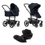 Joolz Trio Day 5 navy Blue con Cloud G i-Size