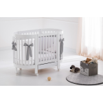 Raffaello Culla e Lettino Ovale Giulia Bianco