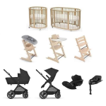 Mega Kit Nascita neonato EOS 4in1 con Sleepi V3 e Tripp Trapp