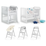 Set Nascita neonato culla Glam 9x1 e Cybex Click e Fold 4 in 1