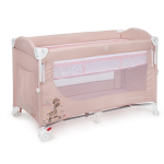 Lettino da viaggio co-sleeping Ennis rosa