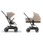 Cybex 2-in-1 EEZY S TWIST+2 Almond Beige
