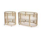 Stokke Sleepi V3 Natural Set Culla e Lettino con materassi e lenzuoli