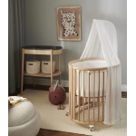 Stokke Sleepi Mini V3 Natural con Materasso tenda protezione e lenzuolo