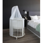 Stokke Sleepi Mini V3 White con Materasso tenda e protezione e lenzuolo