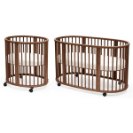 Stokke Sleepi V3 Warm Brown Set Culla e Lettino con materassi e lenzuoli