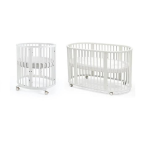 Stokke Kit Sleepi V3 White con materassi in Memory e lenzuoli