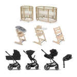 Mega Kit Nascita neonato Balios 4in1 con Sleepi V3 e Tripp Trapp 4 in 1