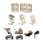 Mega Kit Nascita neonato Balios 4in1 con Sleepi V3 e Tripp Trapp 4 in 1