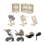 Mega Kit Nascita neonato Balios 4in1 con Sleepi V3 e Tripp Trapp 4 in 1