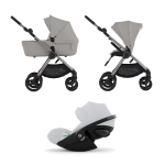 ANEX Trio IQ Premium Silvé con Cybex Cloud G I-Size
