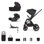 Venicci 4-in-1 Upline 2 All Black con Cloud T i-Size e Isofix