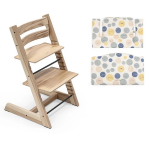 Stokke Sedia Tripp Trapp Wild Wood con cuscino